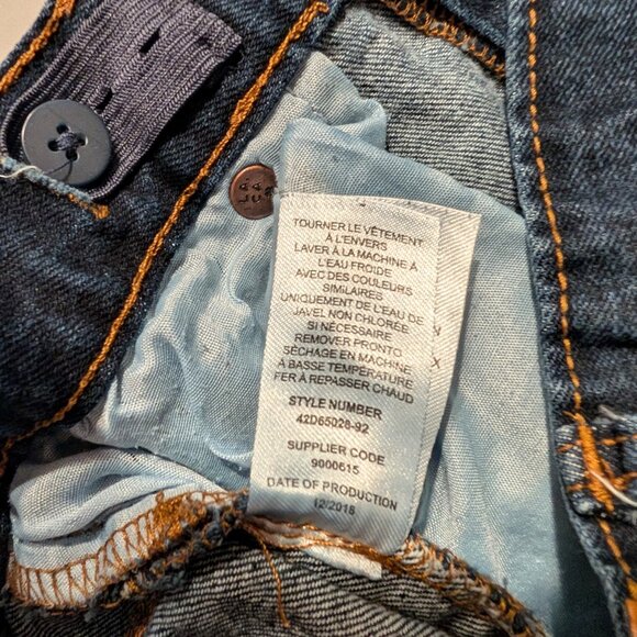 Lucky Brand Boys 18 Dark Wash Skinny Jeans Authentic Youth Denim Skater kid pant - Picture 8 of 8